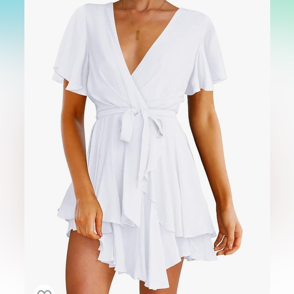 AMAZON flowy mini dress - Picture 7 of 7